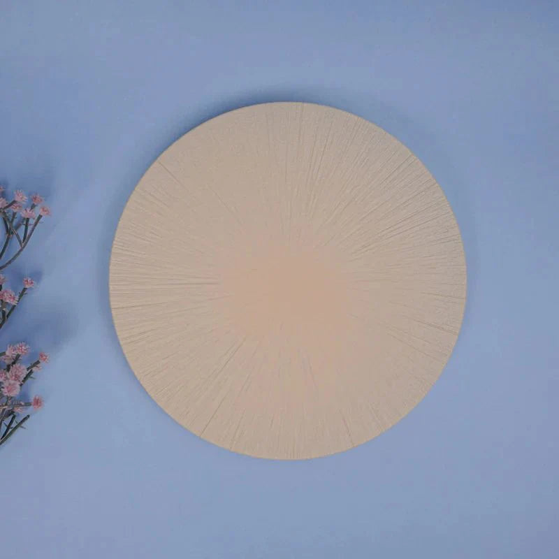 Tachiso Arna Yellow Dinner Plates – Premium Glass, Set of 2