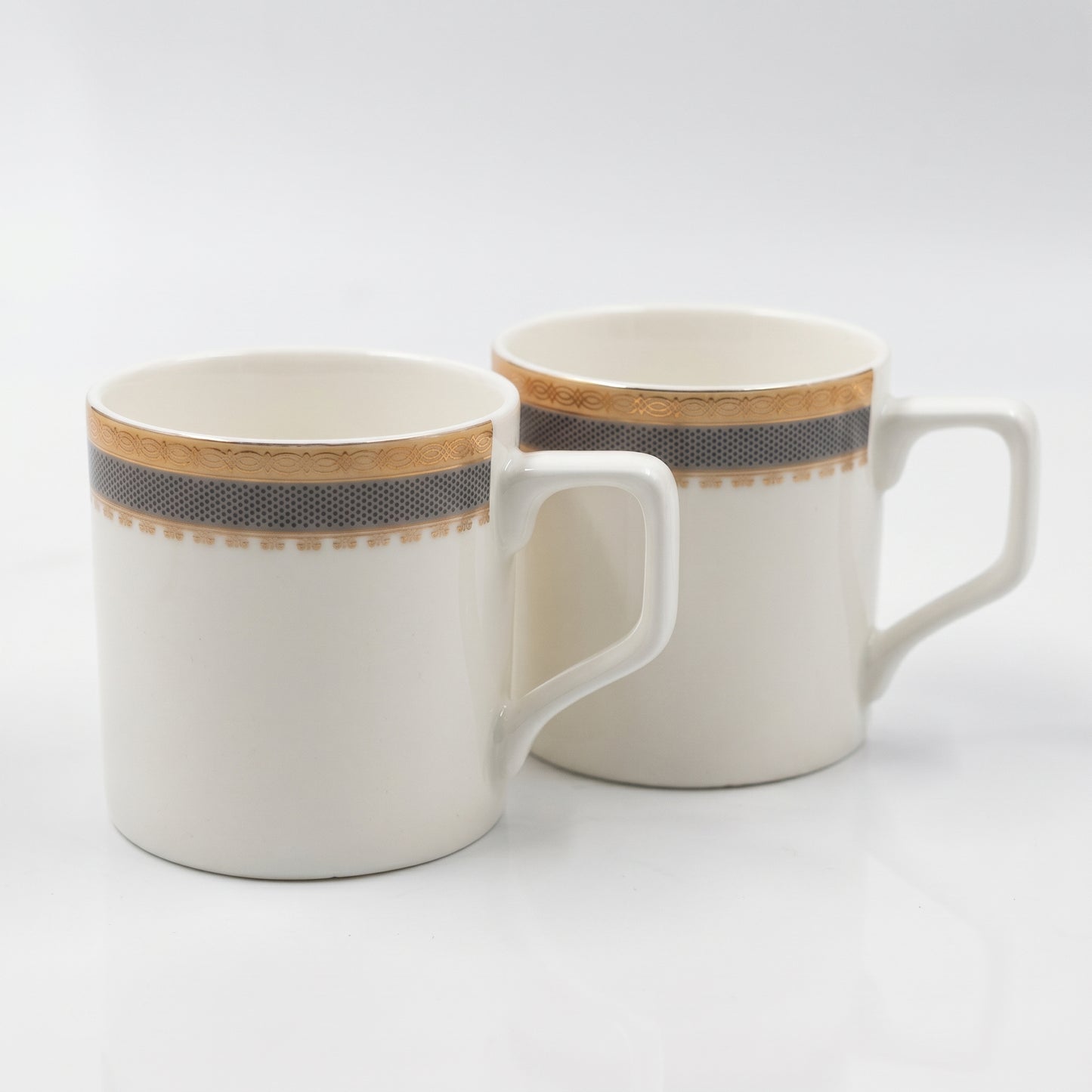 Mark Luxury Gold Line Coffee Mug Set – 6 Pieces | Premium Tea & Coffee Cups