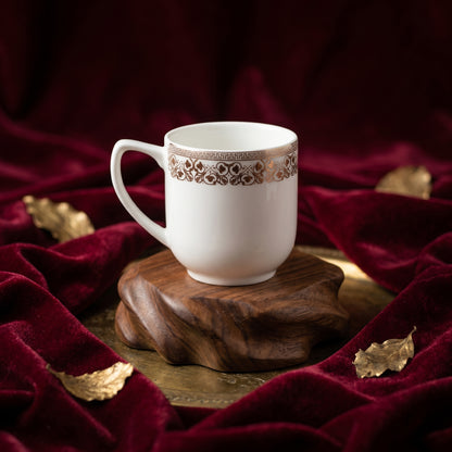 Regal Heritage Ceramic Mug Set (Set of 6)