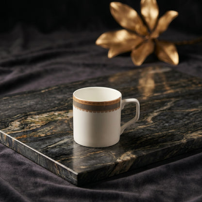 Mark Luxury Gold Line Coffee Mug Set – 6 Pieces | Premium Tea & Coffee Cups