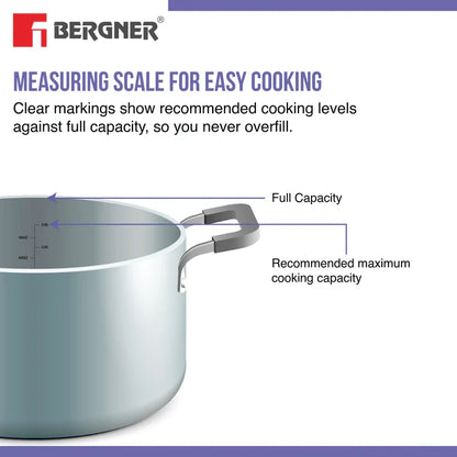 Argent TriPly Stainless Steel Tasra | Even Heat Distribution | Less Oil Use | Durable & Healthy Cooking | Induction & Gas Compatible