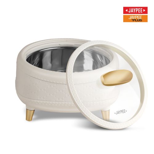 Jaypee Kingston Klass Insulated Casserole Set (3 Pcs) | PU Insulation | Stainless Steel Inner | Keeps Food Hot & Fresh