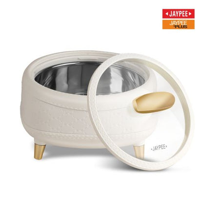 Jaypee Kingston Klass Insulated Casserole Set (3 Pcs) | PU Insulation | Stainless Steel Inner | Keeps Food Hot & Fresh