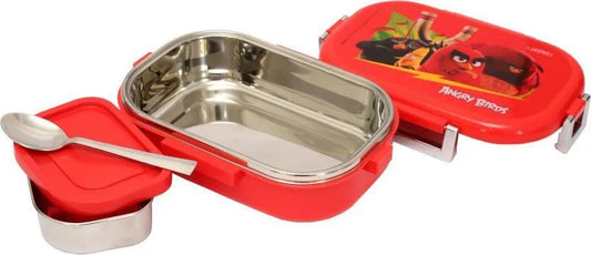 JAYPEE MISSTEEL Kids Insulated Lunch Box – Airtight Stainless Steel Inner Tiffin with Spoon, BPA Free