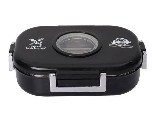 Jaypee Submarine Stainless Steel Insulated Lunch Box Orchid 650ml with Sabzi Container & Spoon